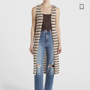 Vigoss Kampala sleeveless duster cardigan